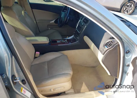 2007 Lexus Is 250 from USA, damaged, VIN JTHCK262375013008